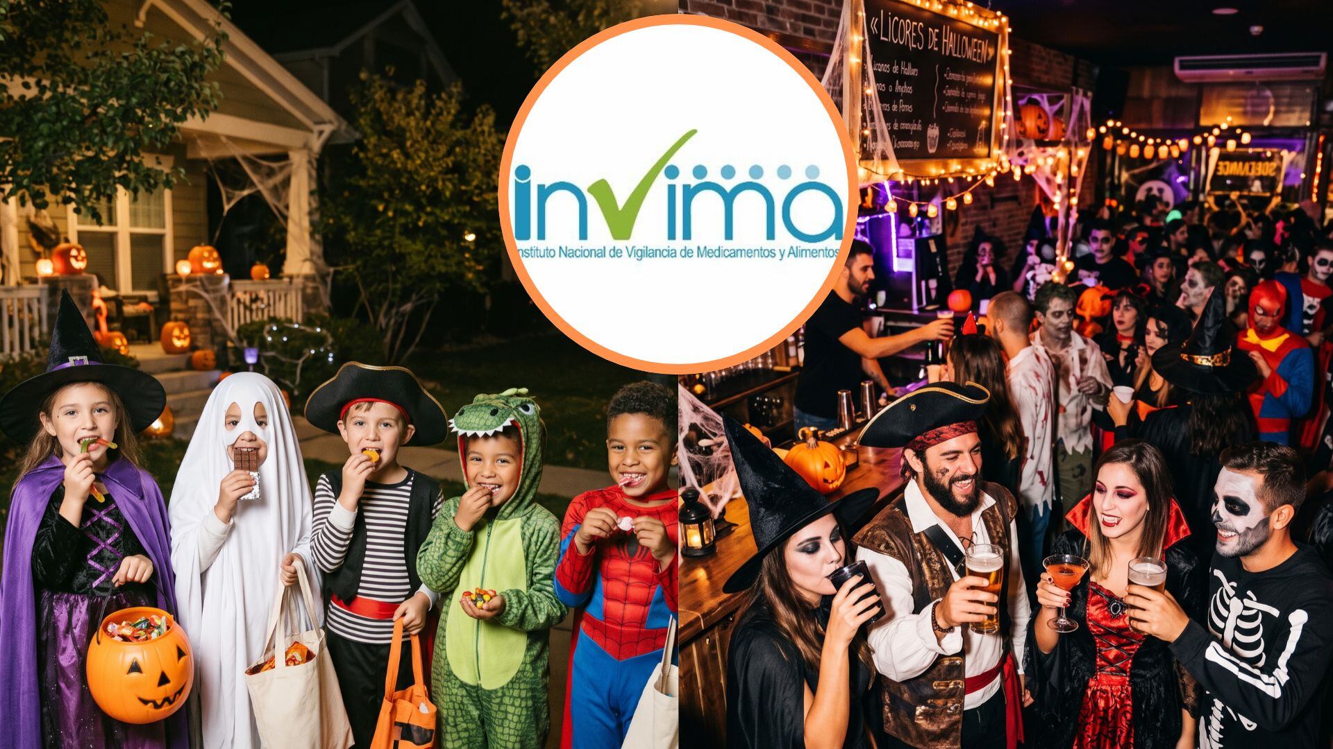 Cómo evitar dulces y licor adulterados en Halloween: los consejos del Invima para una celebración sin riesgos Cómo evitar dulces y licor adulterados en Halloween: los consejos del Invima para una celebración sin riesgos