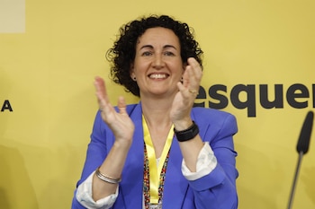 Marta Rovira recibe la amnistía por el 1-O (Kike Rincón - Europa Press)