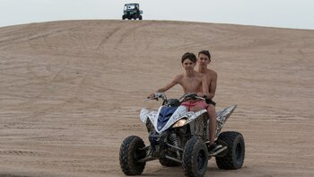 Postal: en los médanos de