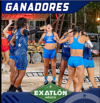 El Equipo Azul de Exatlón