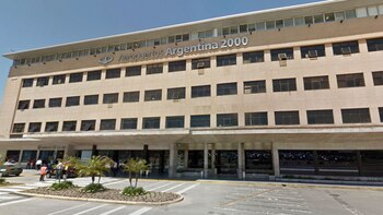 La entrada de una terminal