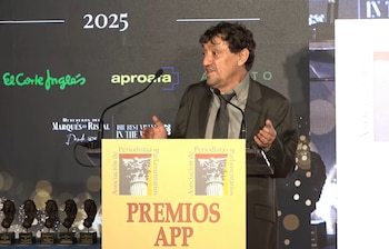 El cronista Xosé Hermida, de