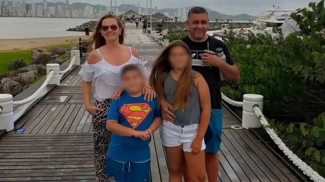 Las víctimas fatales fueron identificadas como Gustavo Landra, su esposa Analía Heit y una de sus hijas menores, Agostina Landra