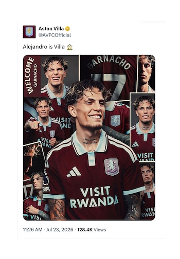 Garnacho ASton Villa