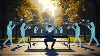 El laberinto de las conexiones virtuales: ¿más comunicados o más solos?