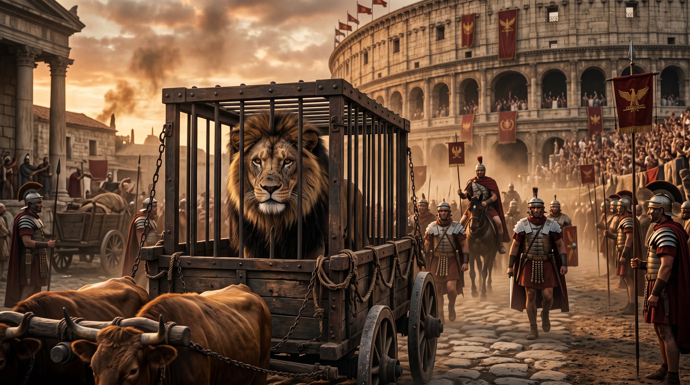 Un estudio de la Universidad Carlos III de Madrid reconstruye cómo el Imperio romano controlaba el comercio de fieras para los anfiteatros - (Imagen Ilustrativa Infobae)