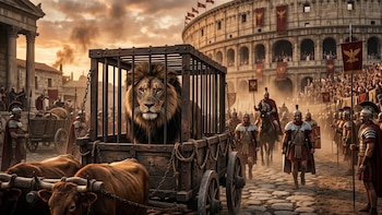 El detrás de la arena: cómo el Imperio romano controló el comercio de fieras para sus espectáculos