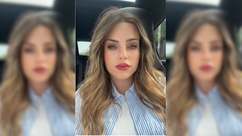 Cristina López en el video.