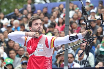 El español Andrés Temiño al