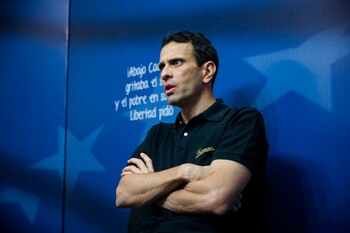 Henrique Capriles se negó a