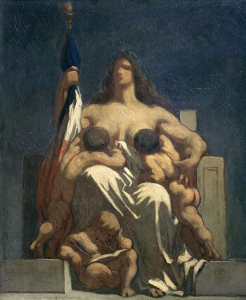 “La República” (1848) de Honoré