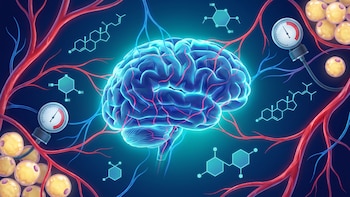 Un estudio identificó cómo la salud metabólica puede afectar el cerebro más allá de la edad