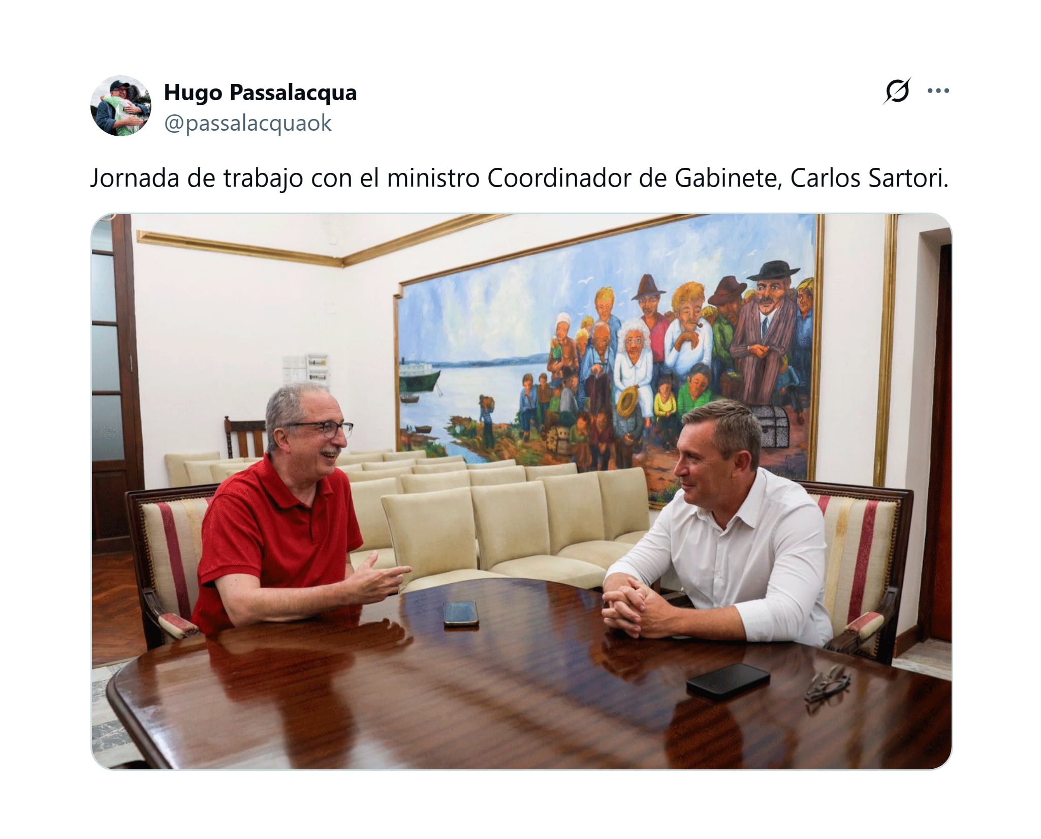 La reconfiguración del Gabinete misionero incluye el ingreso de Carlos Sartori como Ministro Coordinador