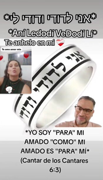El anillo de bodas lleva