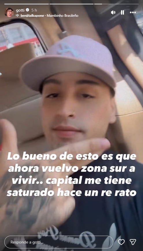 Tiago PZK resaltó la importancia de Monte Grande y el vínculo con su barrio en este nuevo ciclo de recuperación