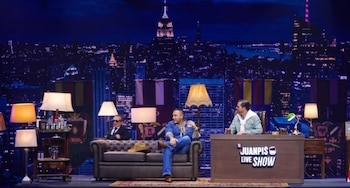 Jessi Uribe contó por qué lamenta un show con Juanpis González - crédito captura de pantalla The Juanpis Live Show/YouTube