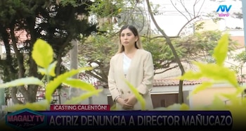 Joven denuncia a trabajador de Del Barrio Producciones por supuesto casting en su casa: “Ya era como si me va a hacer algo”- Captura: Magaly TV La Firme.