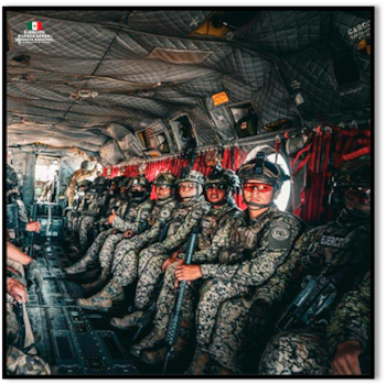 El adiestramiento militar realizado, permitió incrementar la coordinación operativa entre los Ejércitos de México y los E.U.A. y fortalecer la compatibilidad operativa y procedimientos comunes para mejorar la preparación y capacidad de ambos Ejércitos, a fin de contribuir a garantizar la seguridad en la frontera común Foto: Defensa