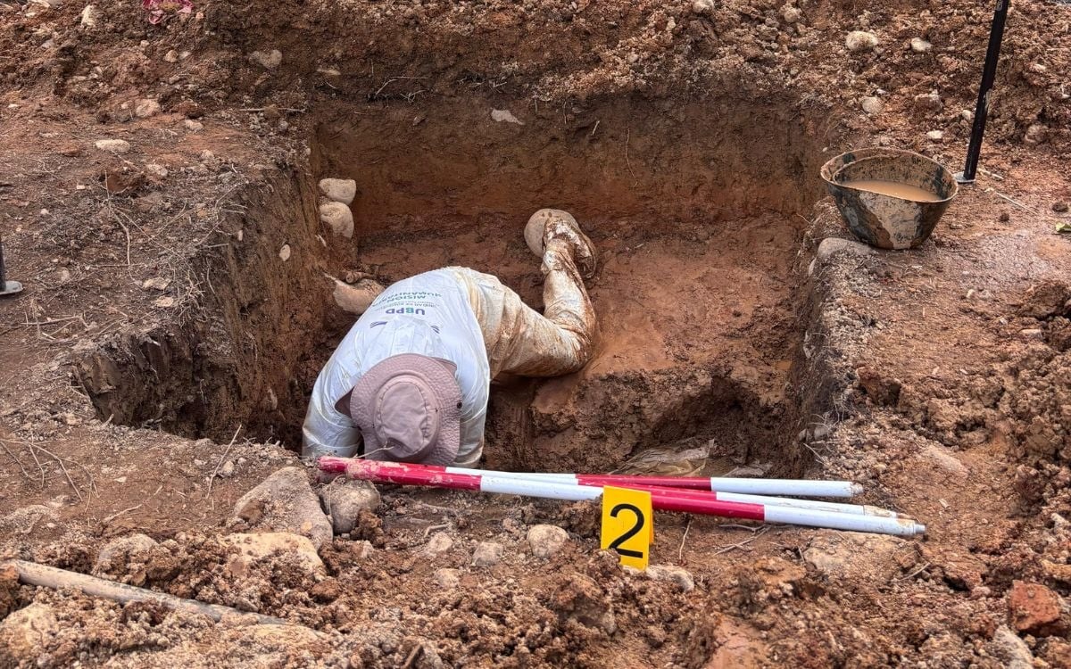 La UBPD intervino el cementerio de La Aragua en Santander en busca de dos campesinos desaparecidos desde 1988 - crédito UBPD