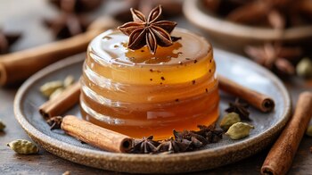 La gelatina de té chai