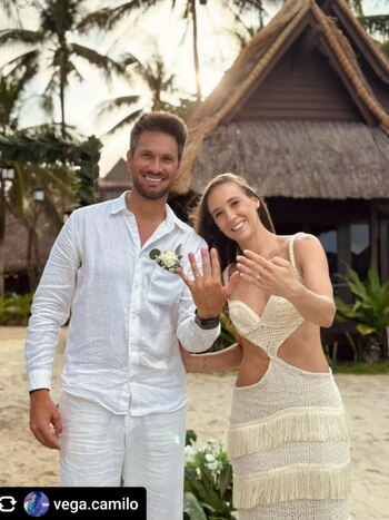 La boda de la colombiana