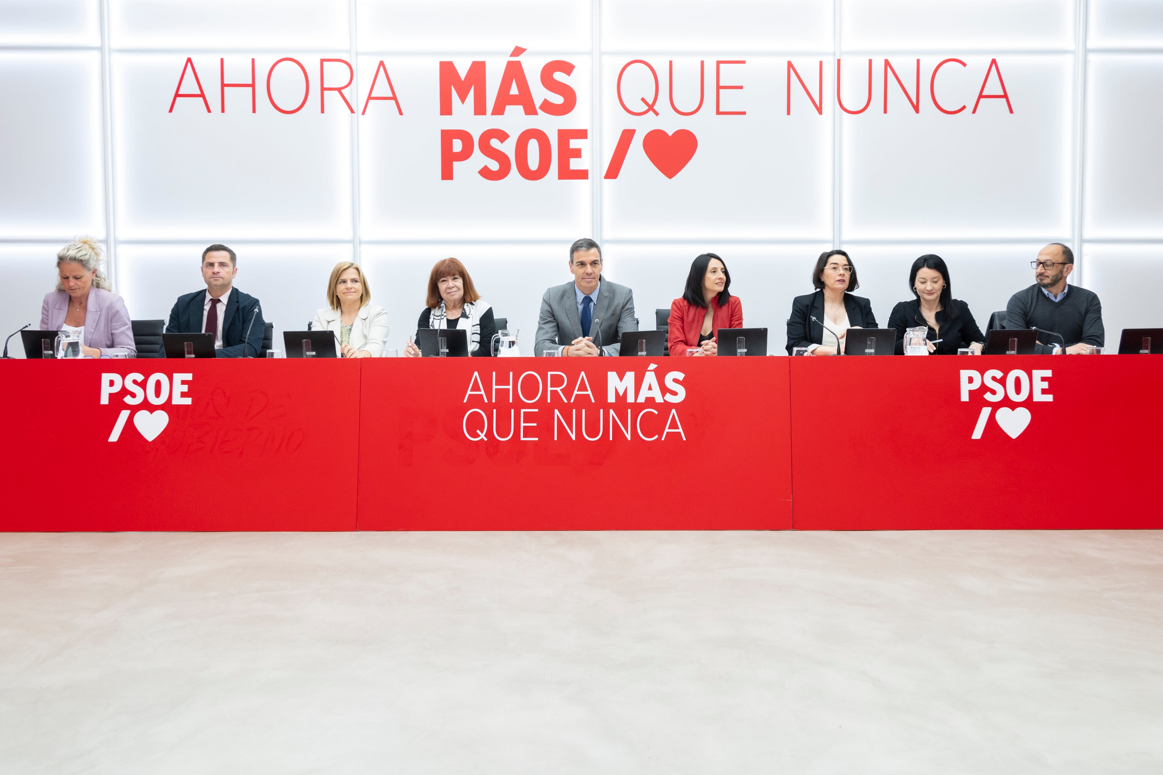 Comisión Ejecutiva Federal en Ferraz. (PSOE)