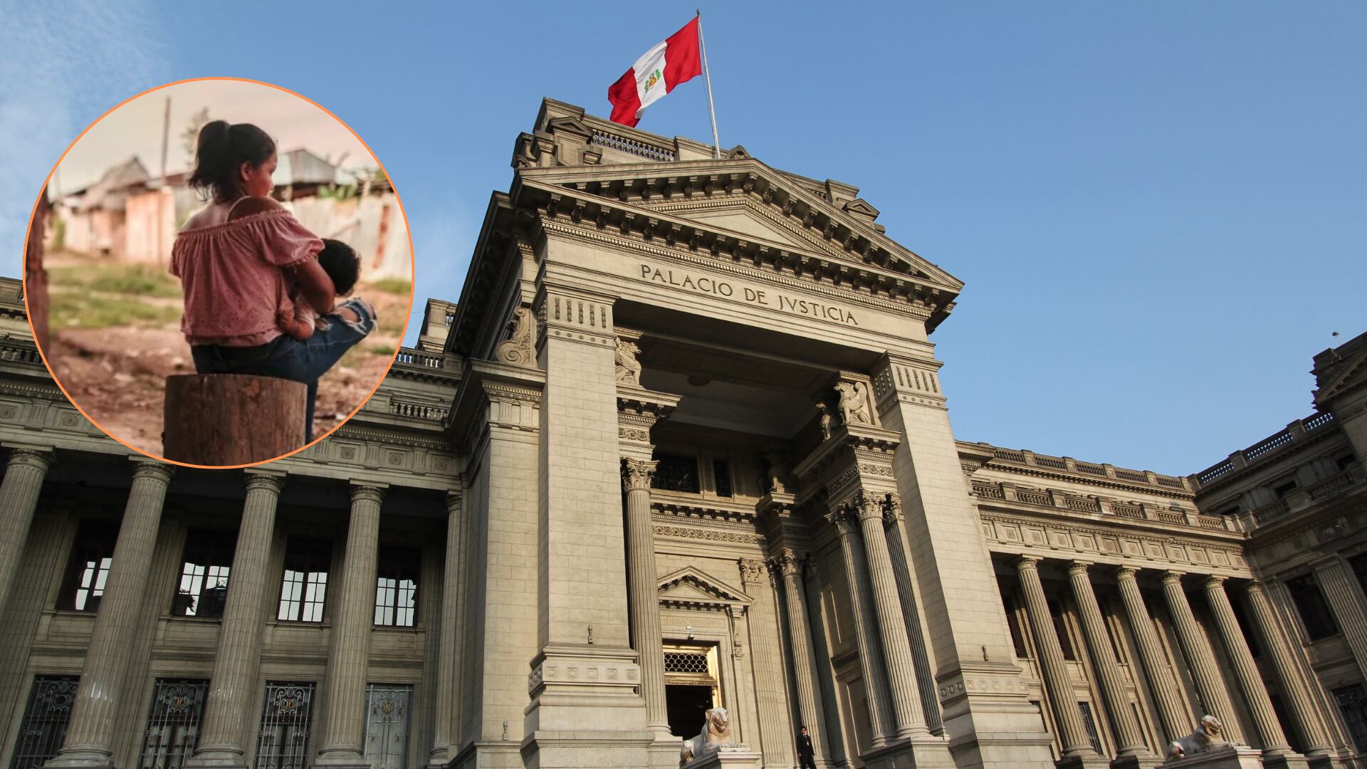 Condorcanqui: Poder Judicial defiende su rol ante casi 800 denuncias de abuso sexual a menores indígenas. Composición Infobae Perú.