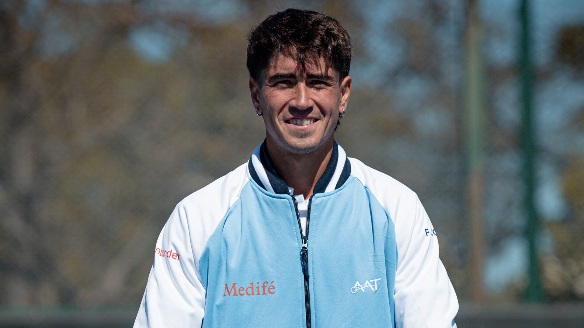 El marplatense Francisco Comesaña fue convocado por primera vez para representar al seleccionado argentino de Copa Davis (Foto: Prensa AAT)