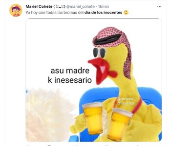 Los memes no podían quedarse