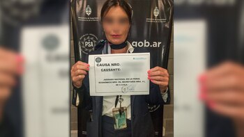 Schulz tras su detención.