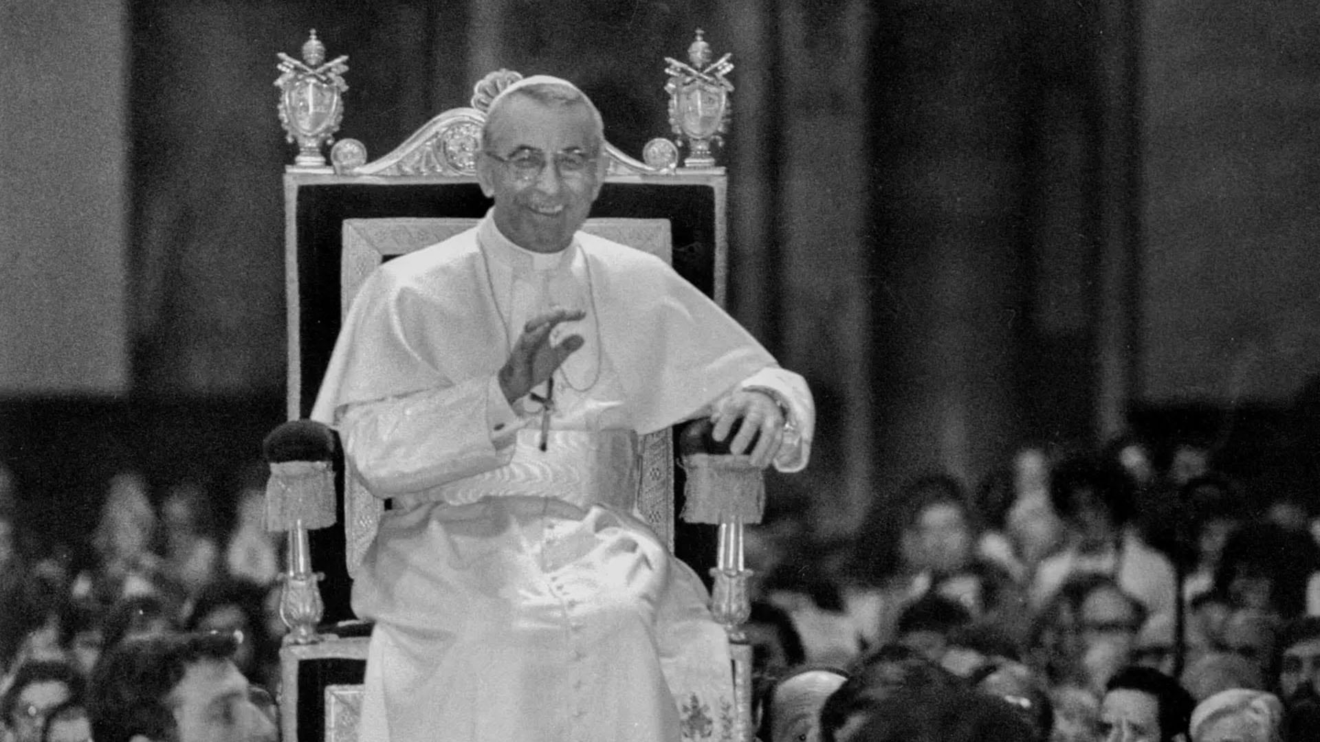 Juan Pablo I fue el último Papa italiano. Había nacido el 17 de octubre de 192. Murió a los 65 años (AP)