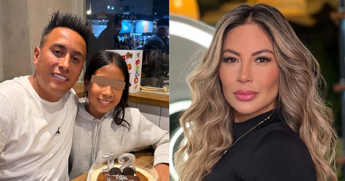 Christian Cueva aparece con torta en cumpleaños de hija