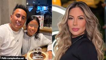 Christian Cueva reapareció con torta en el cumpleaños de su hija tras el reclamo de Pamela López: "Eres uno de mis tesoros"