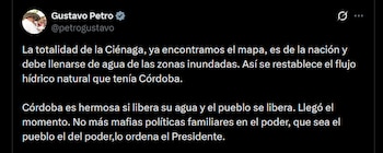 Gustavo Petro criticó la presencia