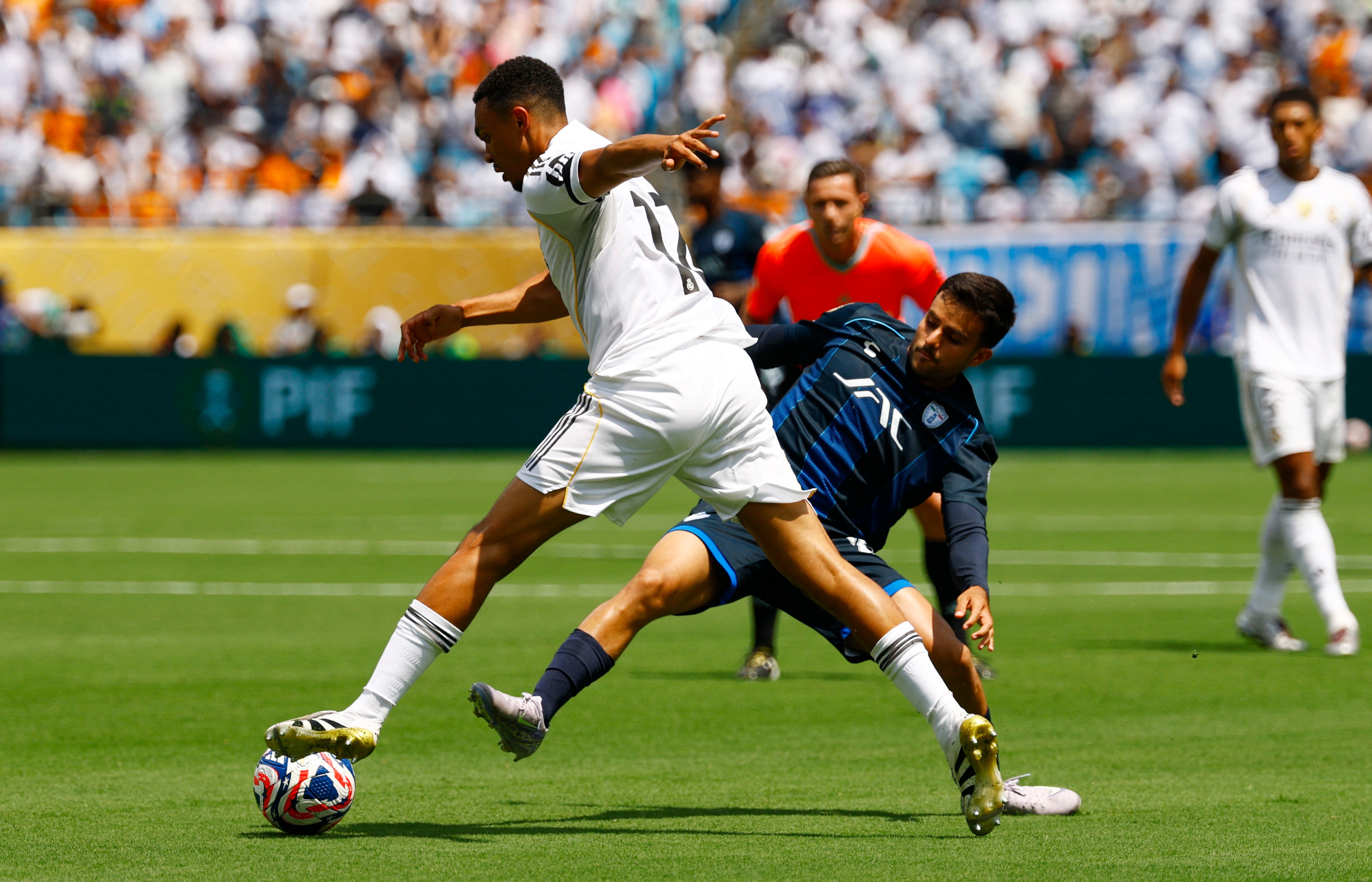 Soccer Football - FIFA Club World Cup - Group H - Real Madrid v Pachuca - Bank of America Stadium, Charlotte, North Carolina, U.S. - June 22, 2025 Real Madrid