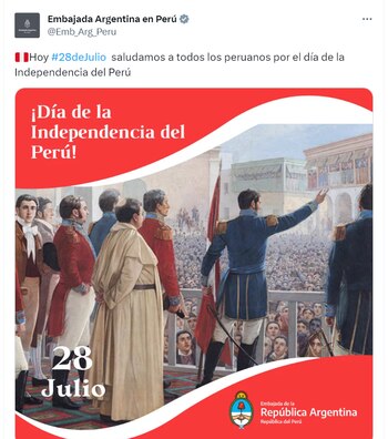 Embajada Argentina en Perú