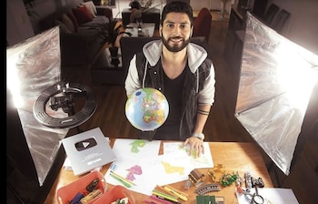 Sebastián Chumbe inició 'El Mapa