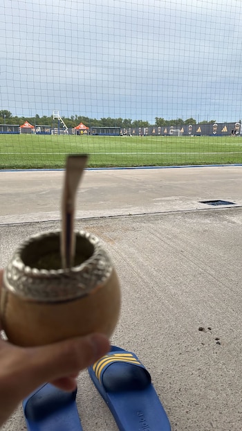 La imagen que subió Nicolás