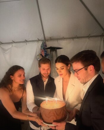 Gabriela Tafur y Esteban Santos