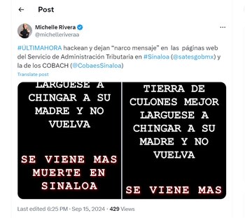 Cobach y SAT Sinaloa fueron