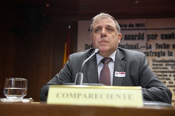 El expresidente de Correos y exjefe de Gabinete de Pedro Sánchez, Juanma Serrano (Fernando Sánchez / Europa Press)