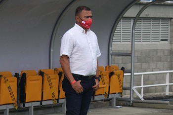 Harold Rivera, entrenador de Independiente