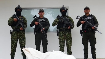 De la Espriella anuncia la muerte de un cabecilla del ELN con una imagen de su supuesto cadáver en una bolsa
