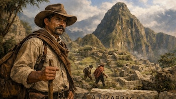 “A. Lizárraga, 1902”: la inscripción que Hiram Bingham fotografió, reconoció y mandó borrar de Machu Picchu