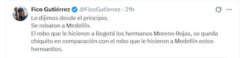 Gutiérrez hizo referencia a actuaciones