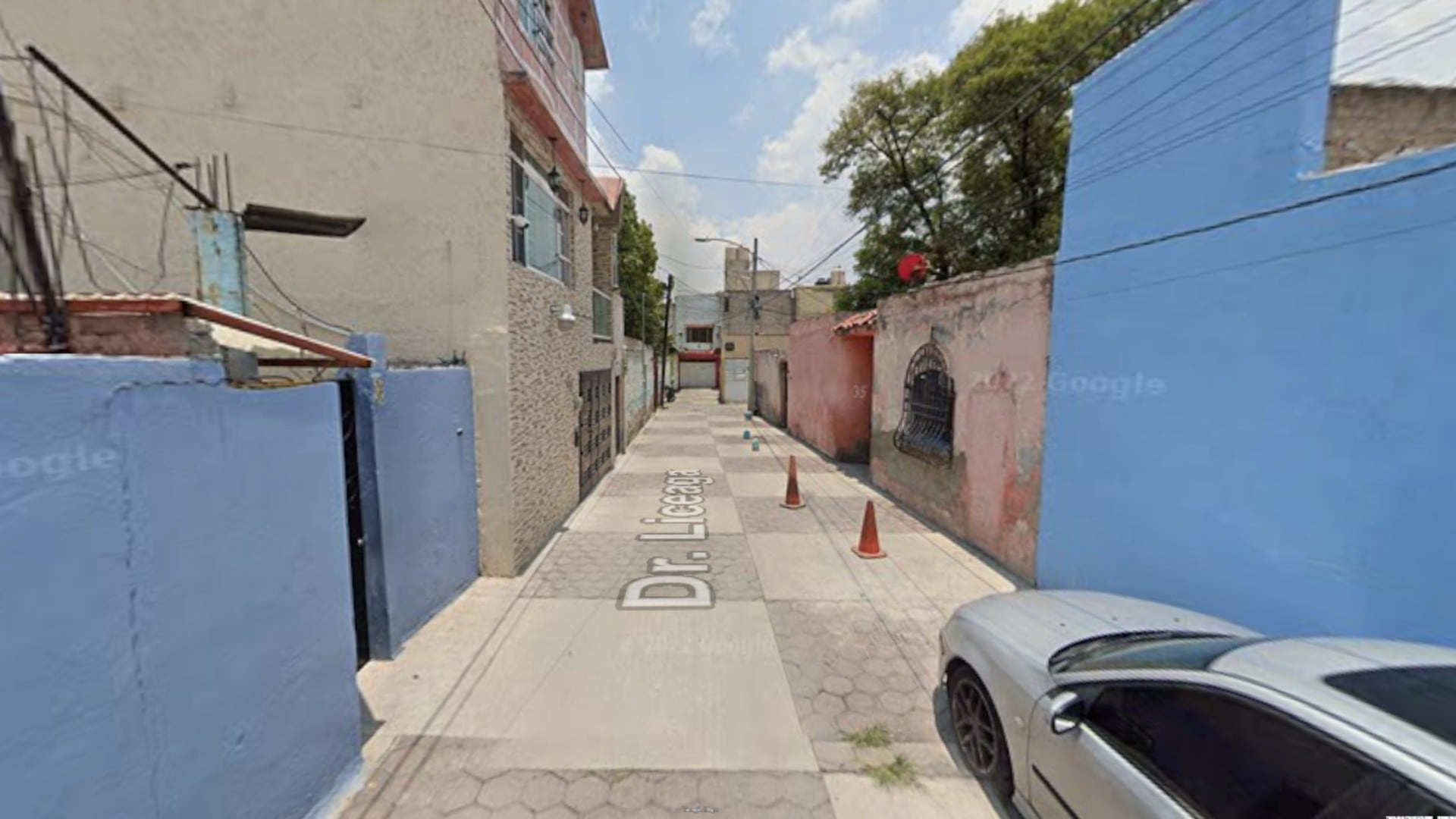 El ataque ocurrió en la cerrada de Doctor Liceaga con Galeana en la colonia Santa María Malinalco Foto: Maps