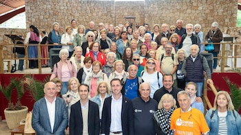 Cerca de 300 personas mayores participan en un encuentro del Grup Güell en Lluc