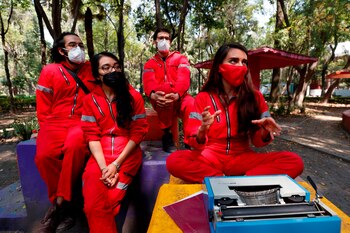 Integrantes de la compañía de