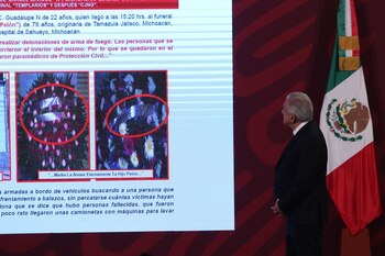 El presidente Andrés Manuel López