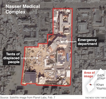 El Ejército de Israel afirmó que envió tropas al mayor hospital del sur de Gaza en busca de terroristas de Hamas.